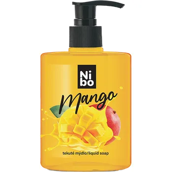Koupelová kosmetika NIBO tekuté mýdlo s dávkovačem Mango 500 ml