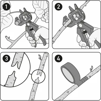 Nůžky na větve Nůžky zahradnické roubovací Extol Premium