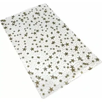 Obalový materiál Dárkový celofánový sáček "Hvězdičky" 30x50 cm 1 ks