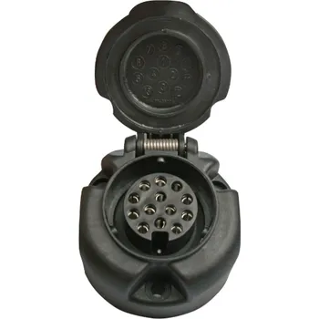 Elektrická zásuvka Neurčen - na dotaz Zásuvka 13+1 pin kovová 121172, Erich Jaeger