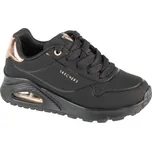 Černé dívčí tenisky Skechers Uno Gen1 - Shimmer Away 310545L-BBK Velikost: 33