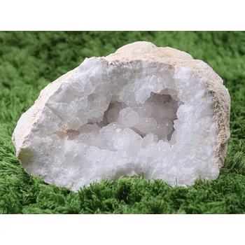 Drahý kámen Magieprirody.cz Křišťálová geoda 5.04 kg - 21x20x12 cm Brazílie #KRG18