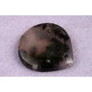 Sběratelství Kabošon Moss Agate č.5242 (36x33x6mm)
