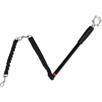 Bouda pro psa PawHut Vodítko pro psy na kolo, trénink, běhání, snadná instalace a demontáž, černé