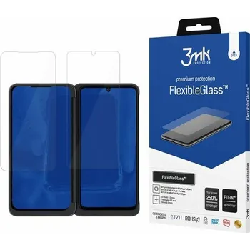 Pouzdro na mobilní telefon 3MK Hybridní Sklo FlexibleGlass pro LG G8X