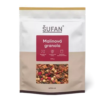 Šufan Granola malinová 440g
