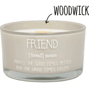 Svíčka My Flame Lifestyle MY FLAME - SVÍČKA - FRIEND - fig´s delight