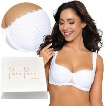 Dámské spodní prádlo Push-up podprsenka balkonetka PariPari Sophia bílá 80B