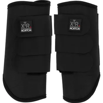Jezdectví NORTON Kamaše drezurní XTR Norton, přední, pár, černé XS