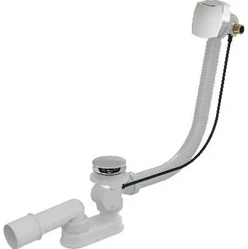 Sifon kielle Vanová odtoková a přepadová souprava s napouštěním, délka 570 mm, chrom - 11601030
