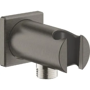 Sprchový držák Grohe Nástěnné kolínko s držákem, kartáčovaný Hard Graphite - G26659AL0