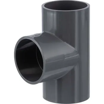 Vodovodní potrubí PVC T-kus 90° 63mm PN16 504000632