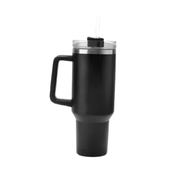 Termohrnek Termohrnek z nerezové oceli s vakuovou izolací 1200 ml HIPYSIP - černý