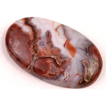 Přírodní kámen Kabošon Barbary Agate č.5220 (30x17x5mm)