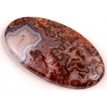 Přírodní kámen Kabošon Barbary Agate č.5225 (38x21x5mm)