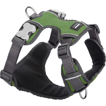 Vodítko pro psa Postroj RD polstrovaný XS - 31-43 cm - Zelená