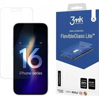 Pouzdro na mobilní telefon Hybridní Sklo 3MK pro Apple iPhone 16 Plus 1 ks