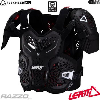 Chránič těla Chránič hrudi a zad Leatt 4.5 Pro EVO Chest Protector Black XXL
