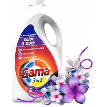 Prací gel Gel na praní Gama Color & Dark 3v1 4,15 l 83 praní