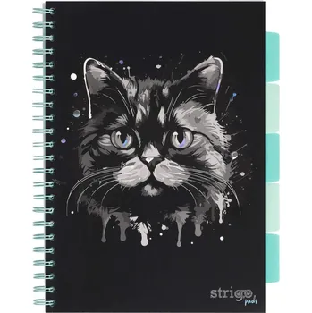 Strigo Blok A4/100l 80g Kočka s rozřaďovačem