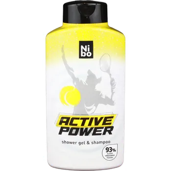 Sprchový gel NIBO NEW pánský sprchový gel a šampon Active Power 500 ml