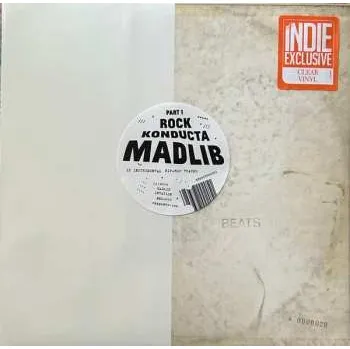 Zahraniční hudba LP Madlib: Rock Konducta (Part 1) CLR 2023 Clear Vinyl
