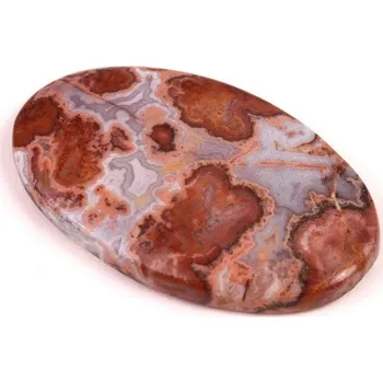 Přírodní kámen Kabošon Barbary Agate č.5208 (45x27x6mm)