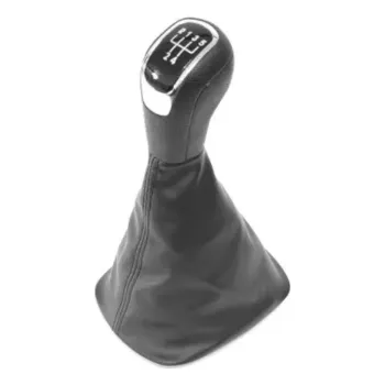 Hlavice řadicí páky Neurčen - na dotaz Řadící páka s manžetou Škoda Octavia II FL, Superb II, Yeti - 5stup. černá