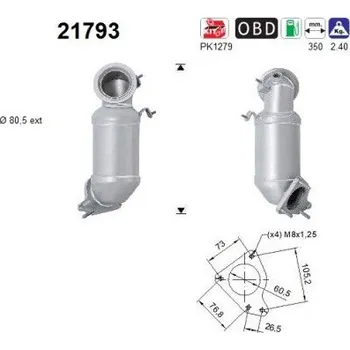 Katalyzátor Katalyzátor AS 21793