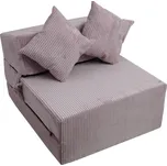 Rozkládací křeslo Lincoln 70x200x15 cm - Světle růžová