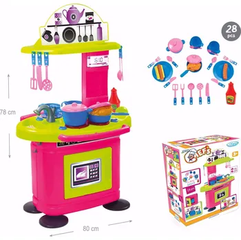 Dětská kuchyňka Dětská kuchyňka Růžovo-Zelená