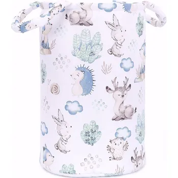 úložný prostor na hračky Bavlněný koš na hračky Ježečci a Srnky