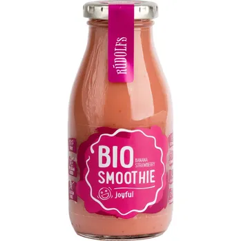 Dětská výživa Rudolfs BIO Smoothie - Jahoda a banán, 260 ml
