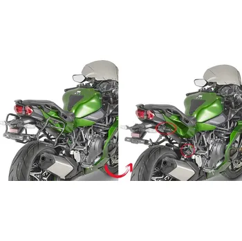 Zavazadlo na motocykl GIVI PLXR4123 trubkový nosič Kawasaki Ninja H2 1000 SX (18-25) jen pro boční kufry V 35/ V 37