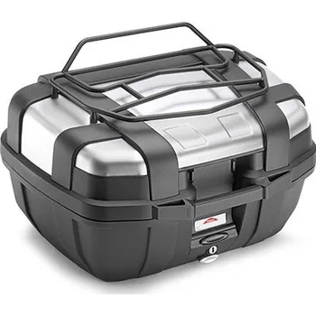 Zavazadlo na motocykl GIVI E142B černý nosič na víko kufru Trekker TRK 52N (zahrádka)