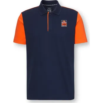 Pánské tričko KTM polo triko APEX Redbull navy/orange - S