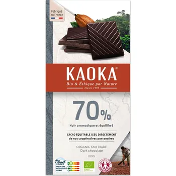 Čokoláda Čokoláda hořká 70 % 100 g BIO KAOKA