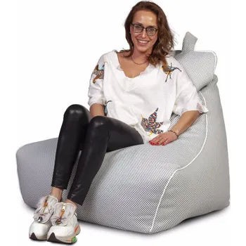 Sedací pytel Sedací vak Keiko Summer S - Šedá