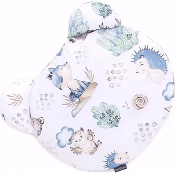 Polštář Bavlněný oboustranný polštář Ježečci a Srnky 38x32 cm