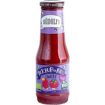 Omáčka Rudolfs BIO Kečup pro děti - Sladký, 320 g