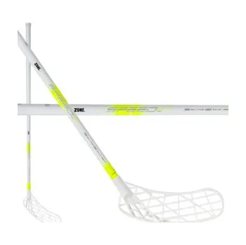 Florbalová hůl Zone floorball AIR/ONE SPEED AL 29 (THIN) white Florbalová hůl bílá, Pravá (pravá ruka dole), 100cm (=110cm)