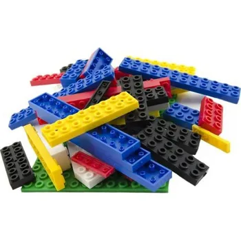 Stavebnice Cheva Chemoplast Stavebnice Cheva Koš plný kostek 2 kg v plastovém boxu