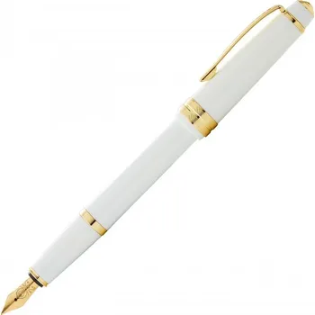 LEVNO Plnicí pero STYB - Bílá/zlatá Rozbalev(n)o