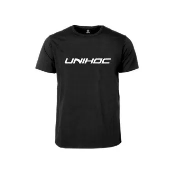 Unihoc T-shirt STARTER ECO black Florbalové tričko XL, černá