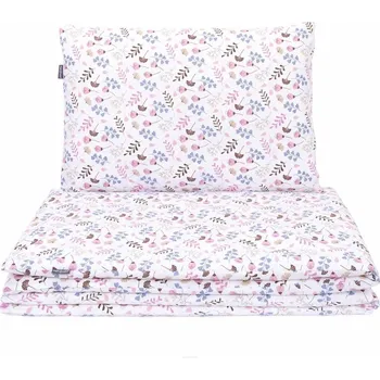 2-dílná sada Povlečení Kvítí - Růžová - 100X135 CM