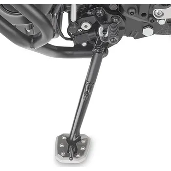Auto-moto GIVI ES6710 rozšíření bočního stojánku Aprilia Tuareg 660 (21-25), stříbné hliníkové