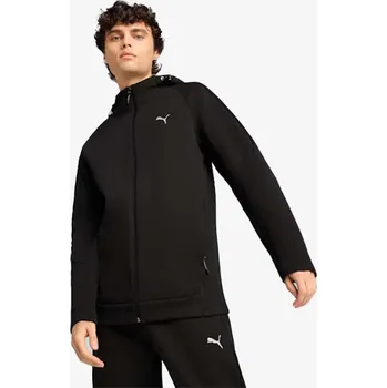 Pánská mikina PUMA EVOSTRIPE Full-Zip Hoodie DK S 1145391