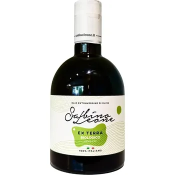 Rostlinný olej Olivový olej Extra Vergine BIO Ex Terra Sabino Leone 500ml (Extra panenský olivový olej BIO Ex Terra Sabino Leone 500ml)