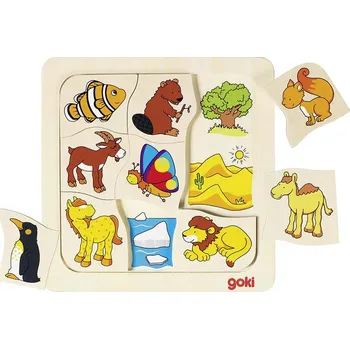 Dětské zboží Puzzle - Kde bydlím?