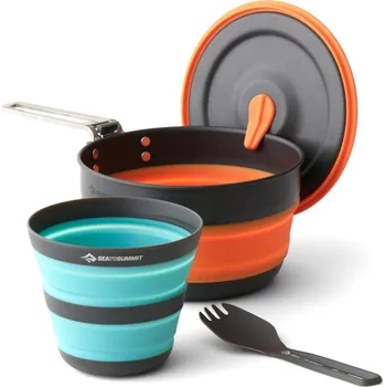 Outdoor vaření Skládací sada na vaření SEA TO SUMMIT Frontier UL Collapsible One Pot Cook Set - [3 Piece] 1L